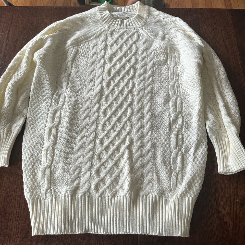 Women’s oversized sweater dress size large